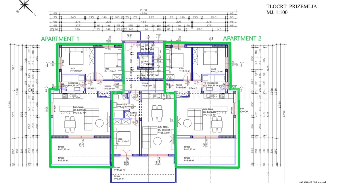 Apartment Zu verkaufen - ZADARSKA SVETI FILIP I JAKOV