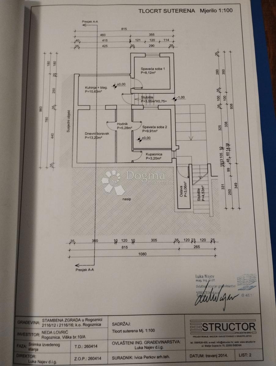 House For sale - ŠIBENSKO-KNINSKA ROGOZNICA