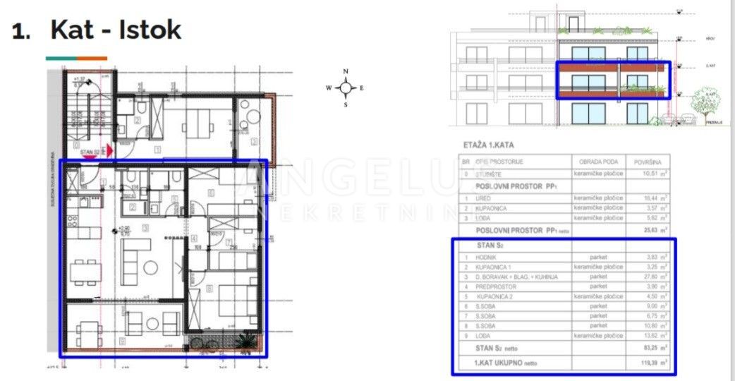 Apartma Na predaj - SPLITSKO-DALMATINSKA KAŠTELA