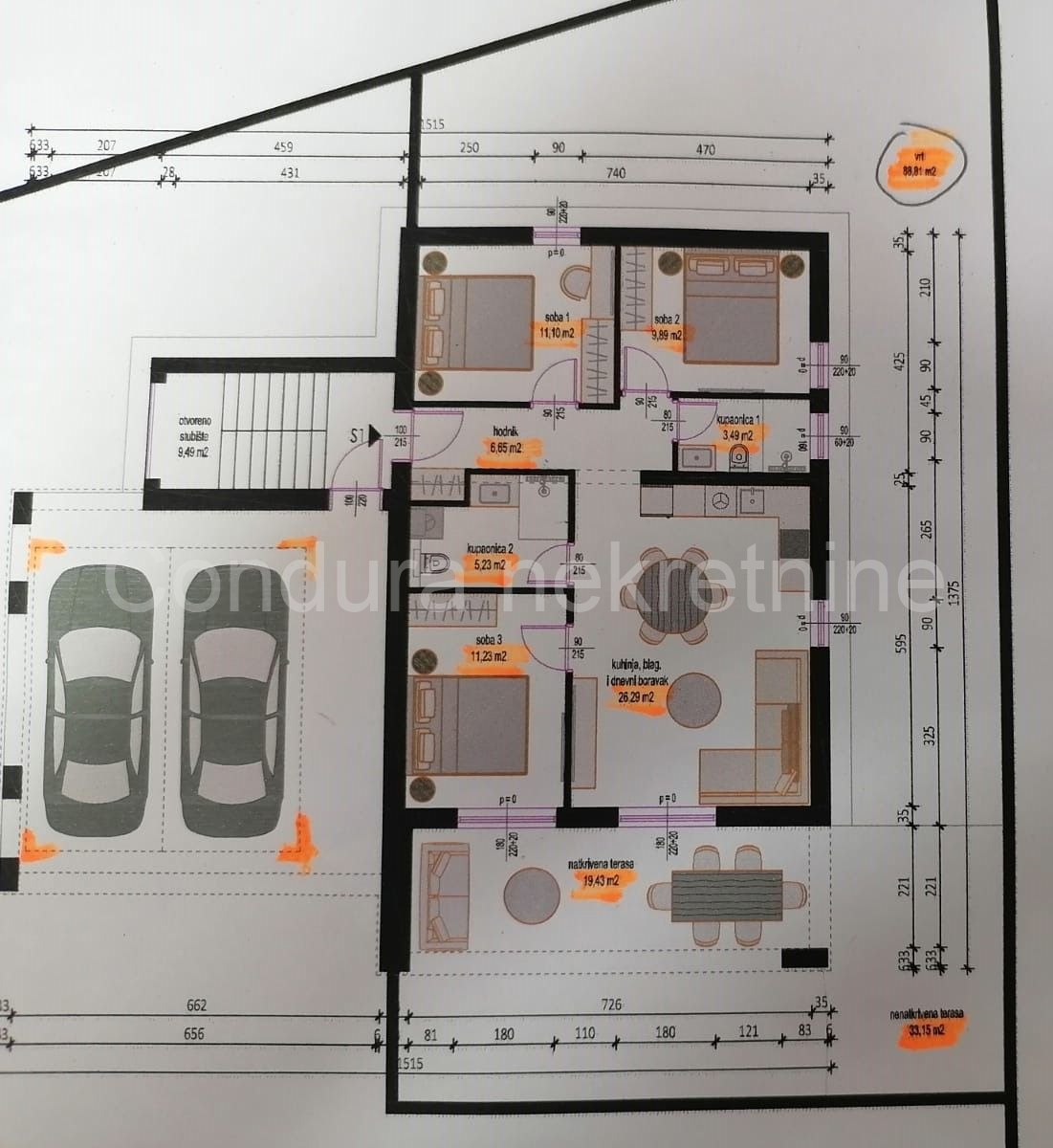 Appartement À vendre - ZADARSKA Nin