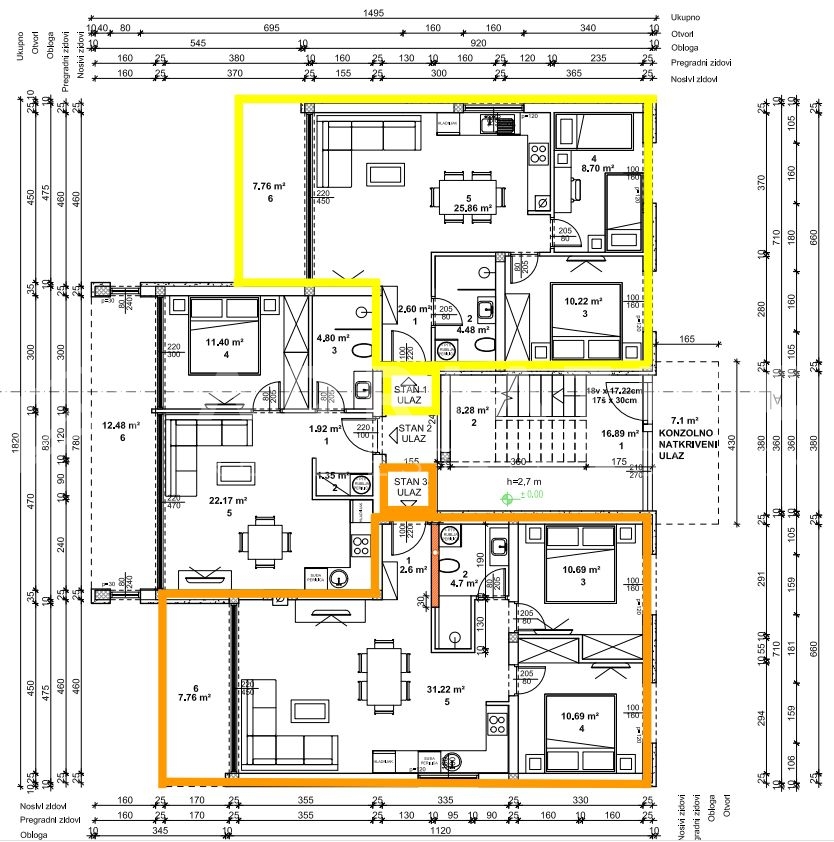 Apartmán Na predaj - ISTARSKA ŽMINJ