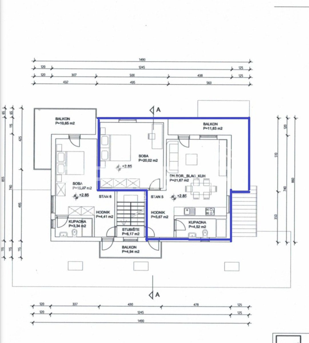 Appartement À vendre - SPLITSKO-DALMATINSKA Vis