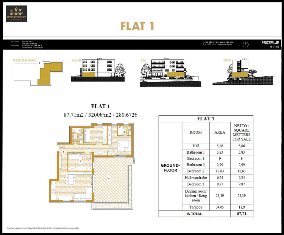Apartma Na predaj - Splitsko-dalmatinska Makarska - foto 2/2