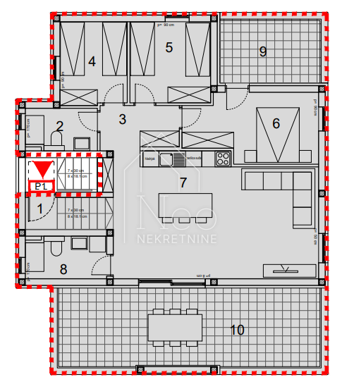 Apartmán Na predaj ŠIBENIK