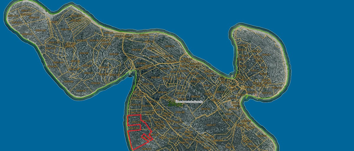 Parcela Na predaj - ŠIBENSKO-KNINSKA ŠIBENIK