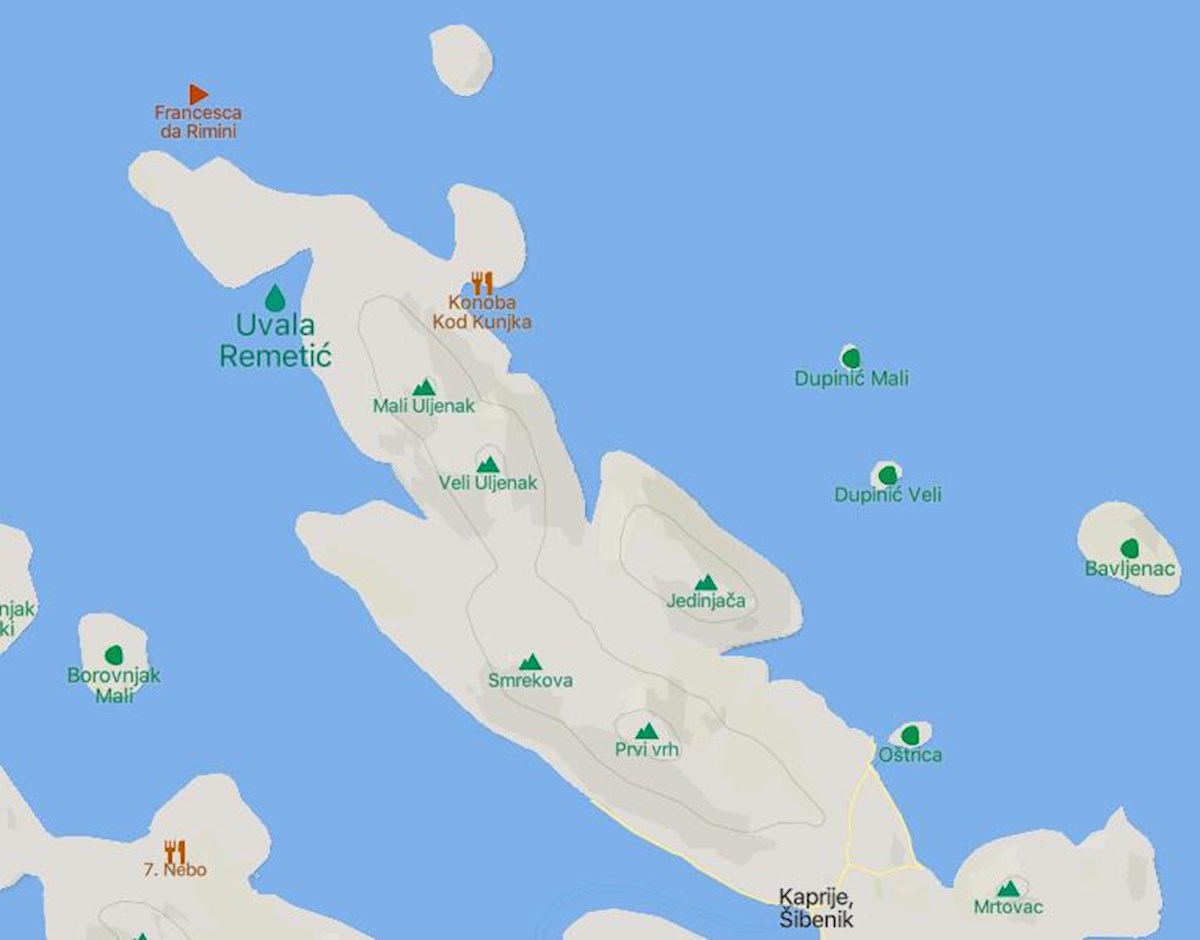 Parcela Na predaj - ŠIBENSKO-KNINSKA ŠIBENIK
