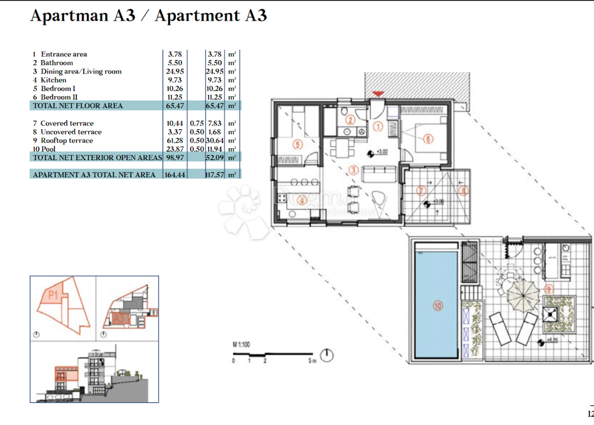Appartement À vendre - ŠIBENSKO-KNINSKA PRIMOŠTEN