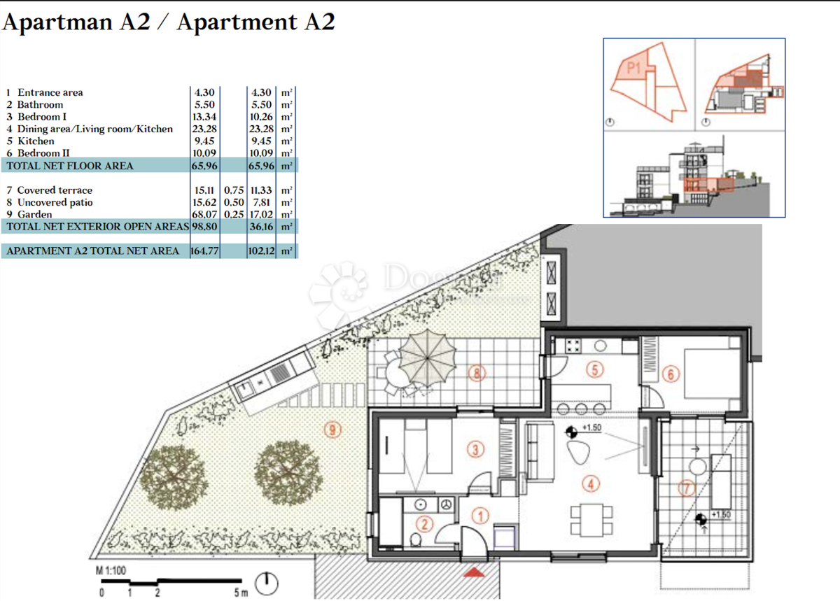 Appartement À vendre - ŠIBENSKO-KNINSKA PRIMOŠTEN