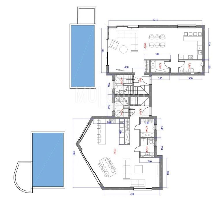 Apartma Na predaj - PRIMORSKO-GORANSKA KOSTRENA