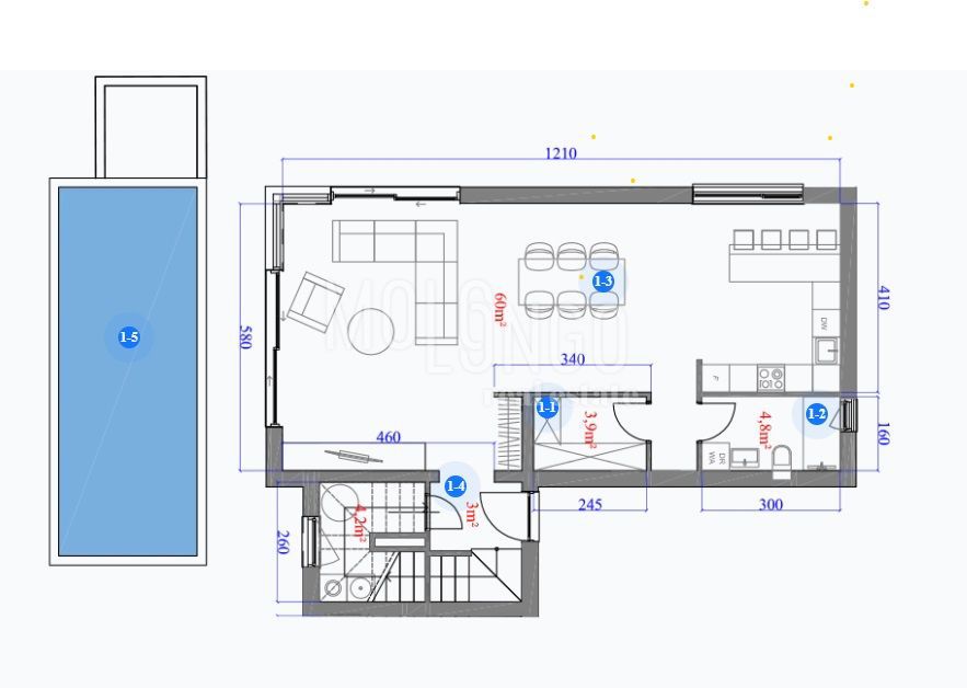 Apartmán Na prodej - PRIMORSKO-GORANSKA KOSTRENA
