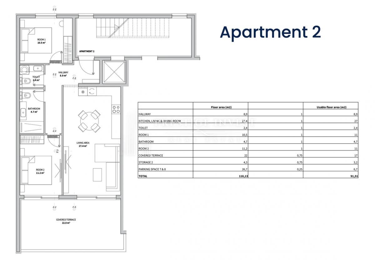 Flat For sale - ZADARSKA NIN
