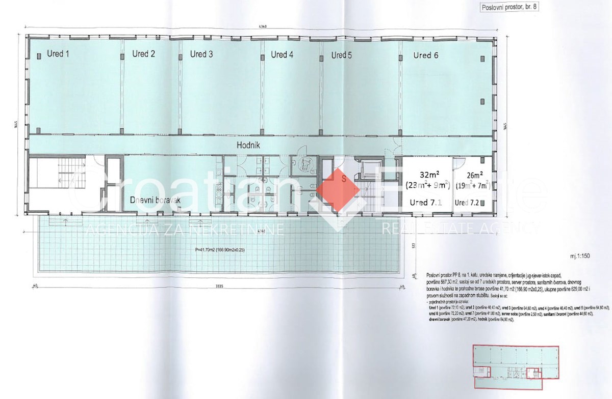 Poslovni prostor Za najam - SPLITSKO-DALMATINSKA SPLIT