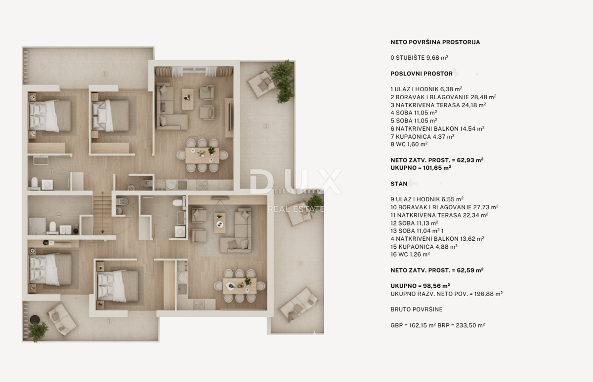 Apartma Naprodaj - LIČKO-SENJSKA Novalja