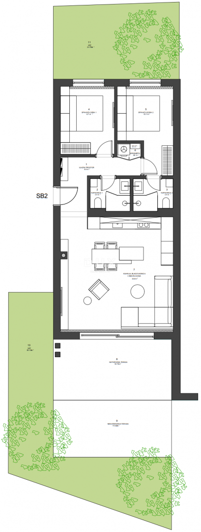 Apartmán Na predaj - ZADARSKA NIN