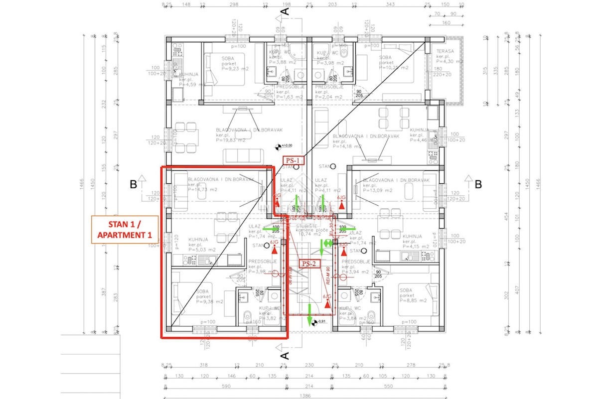 Appartement À vendre - Zadarska Zadar - foto 1/2