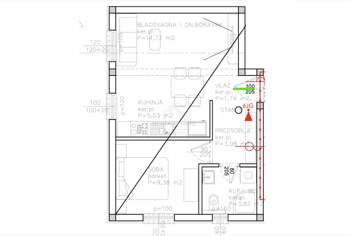 Appartement À vendre - Zadarska Zadar - foto 2/2