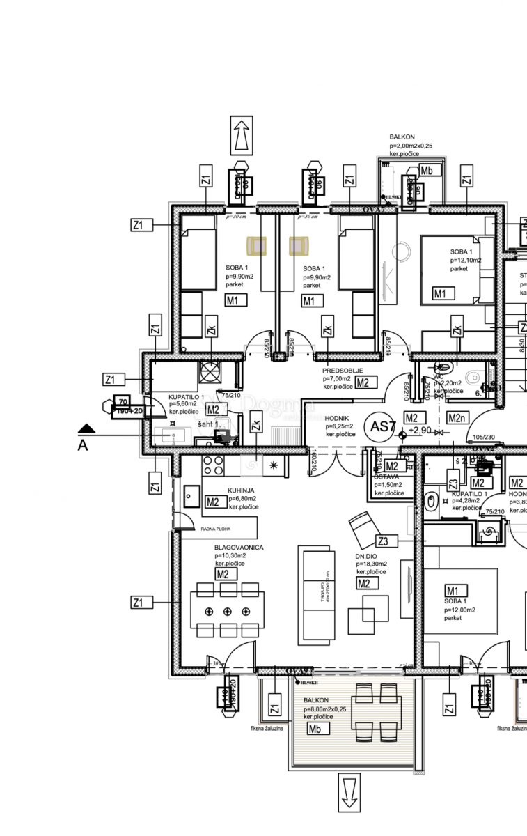Apartmán Na prodej - SPLITSKO-DALMATINSKA DUGOPOLJE