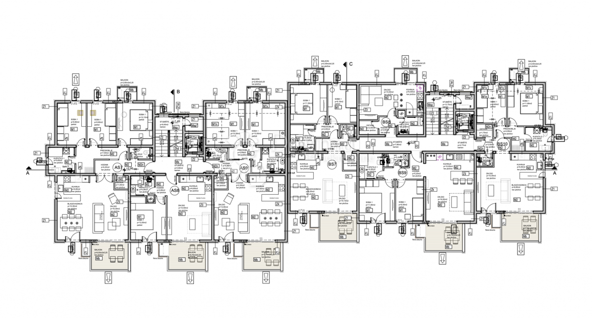 Apartma Naprodaj - SPLITSKO-DALMATINSKA Dugopolje