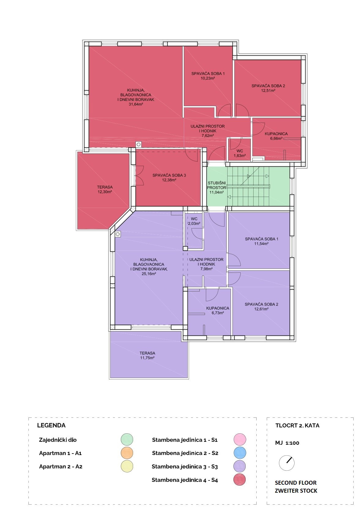 Appartement À vendre - ŠIBENSKO-KNINSKA MURTER