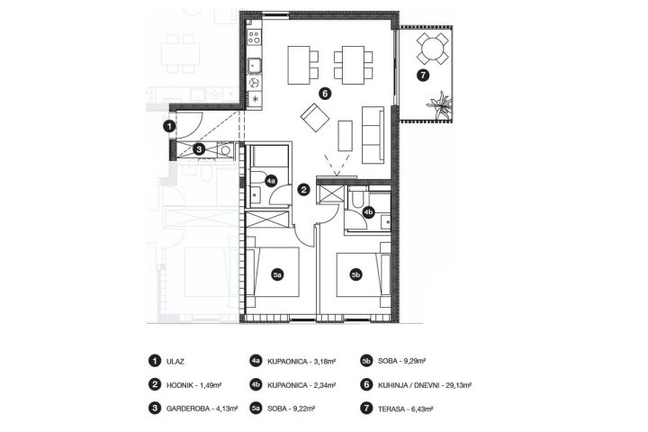 Flat For sale - Splitsko-dalmatinska Hvar - foto 3/5