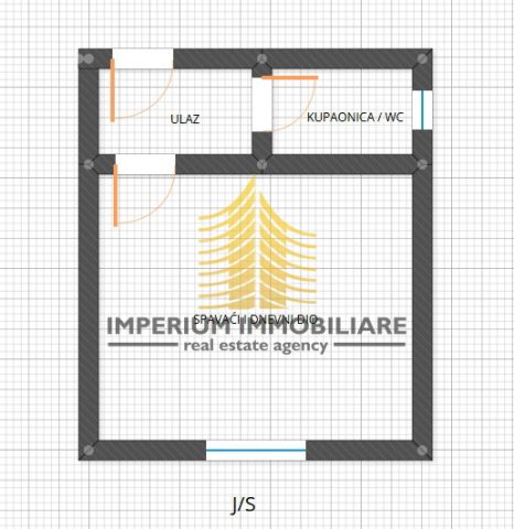 Apartma za najem 19 m² – Zagreb