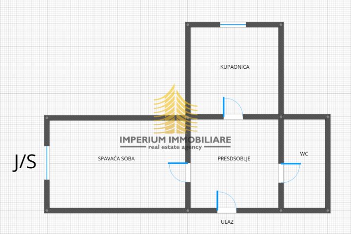 Apartma za najem 29 m² – Zagreb