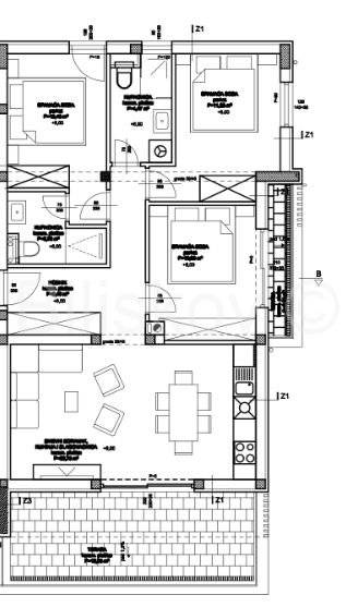 Flat For sale - ŠIBENSKO-KNINSKA VODICE