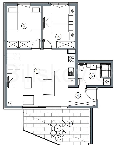 Apartma Na predaj - SPLITSKO-DALMATINSKA MAKARSKA