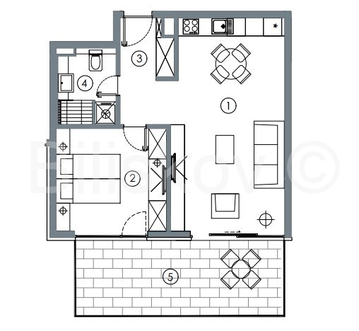 Apartma Na predaj - SPLITSKO-DALMATINSKA MAKARSKA