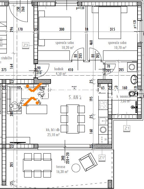 Apartmán Na prodej - ZADARSKA SUKOŠAN