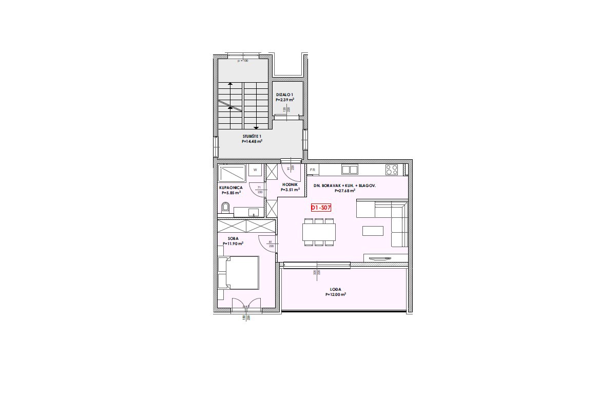 Flat For sale - SPLITSKO-DALMATINSKA OMIŠ