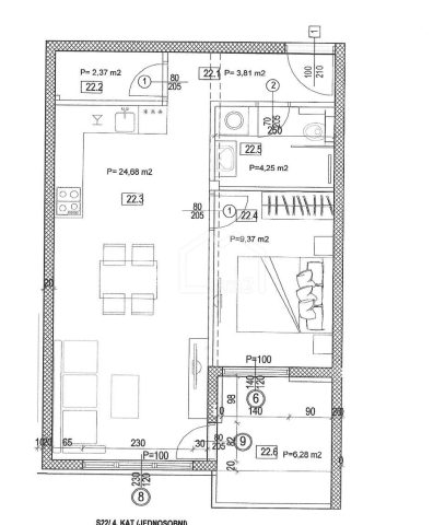Apartma Na predaj - Splitsko-dalmatinska Seget - foto 4/4