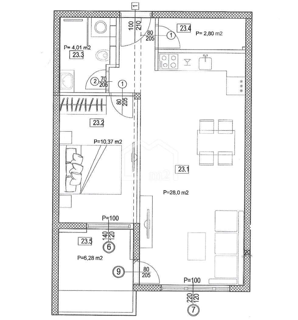 Flat For sale - SPLITSKO-DALMATINSKA SEGET