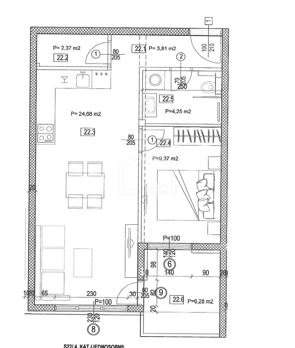 Flat For sale - SPLITSKO-DALMATINSKA SEGET