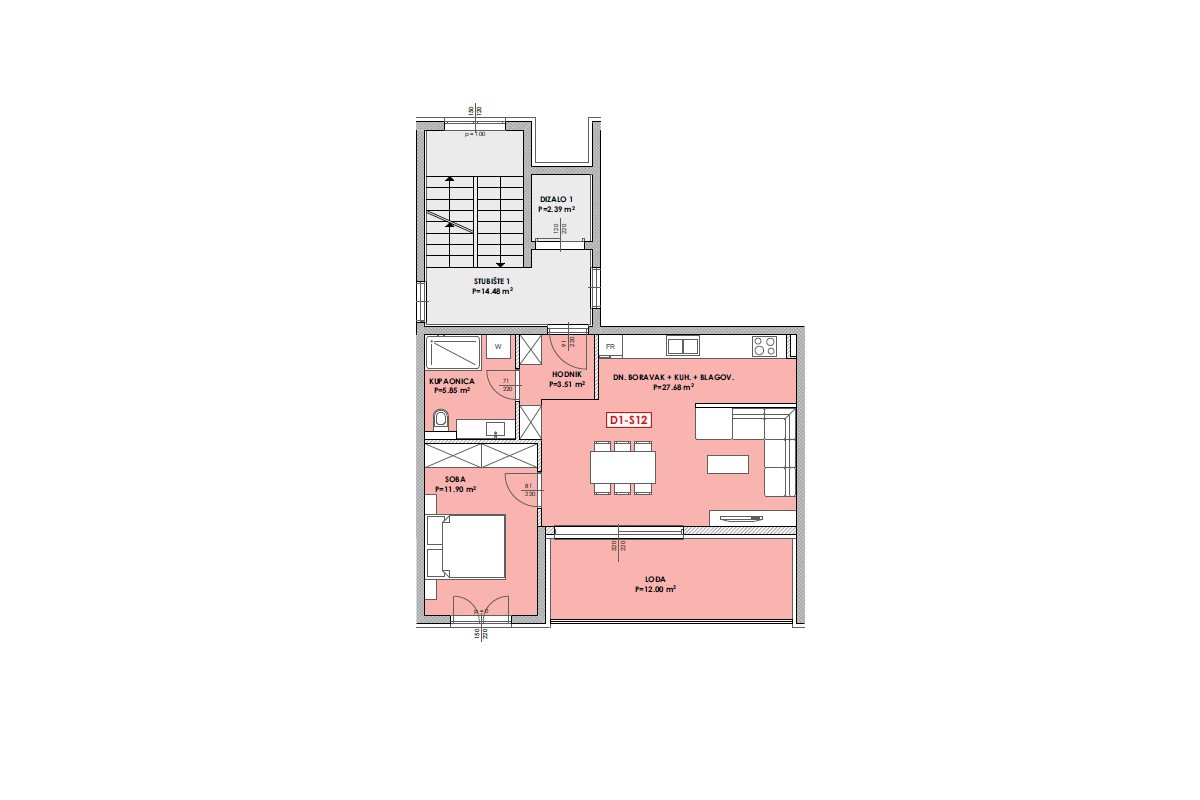 Flat For sale - SPLITSKO-DALMATINSKA OMIŠ