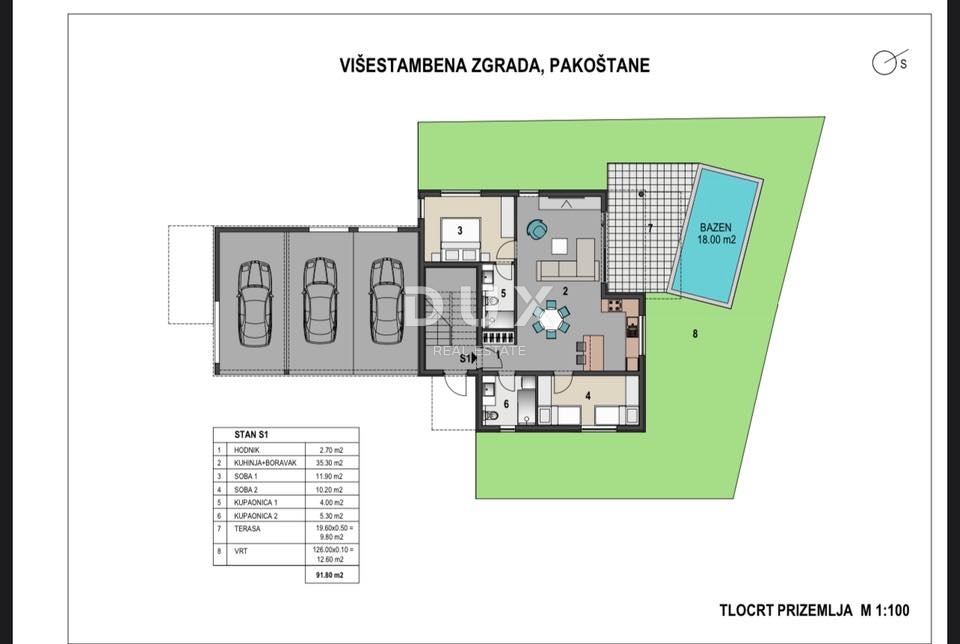 Appartamento In vendita - ZADARSKA PAKOŠTANE