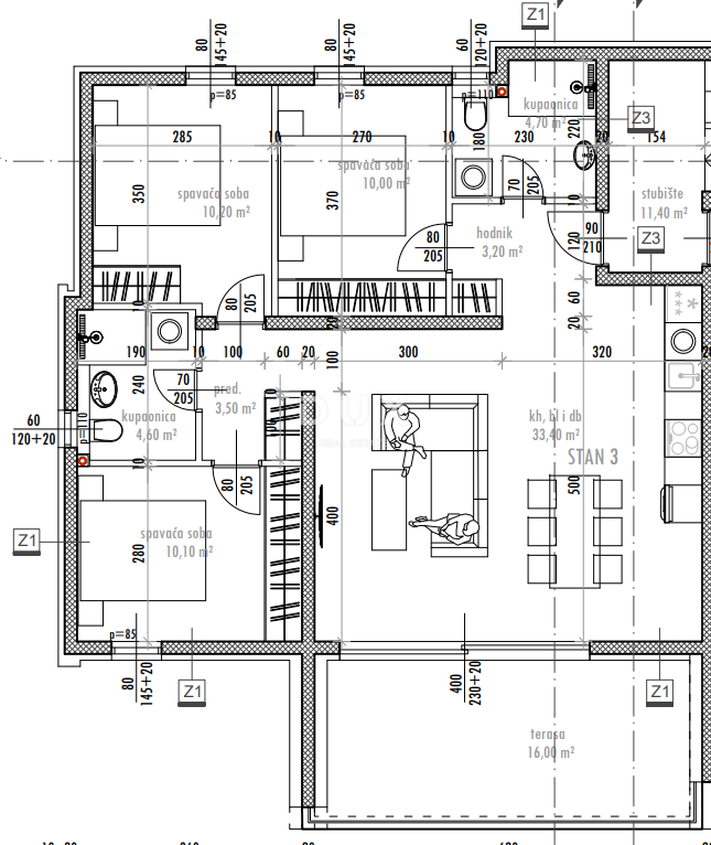 Apartmán Na predaj - ZADARSKA SUKOŠAN