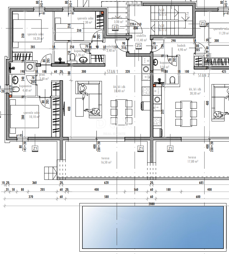 Flat For sale - ZADARSKA SUKOŠAN