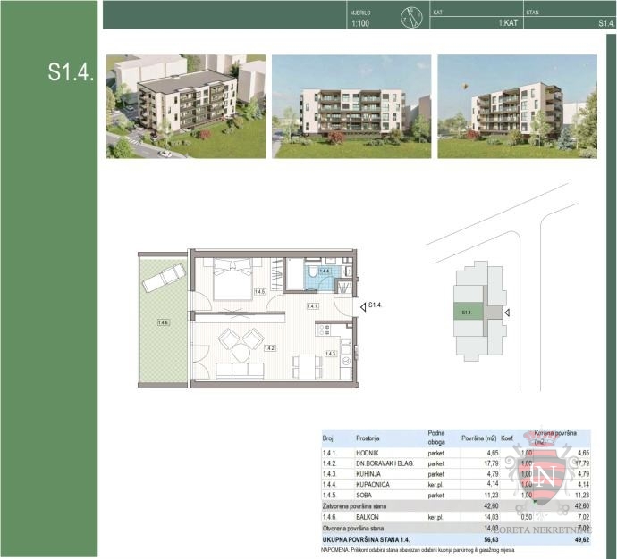 Apartment Zu verkaufen - KRAPINSKO-ZAGORSKA KRAPINSKE TOPLICE