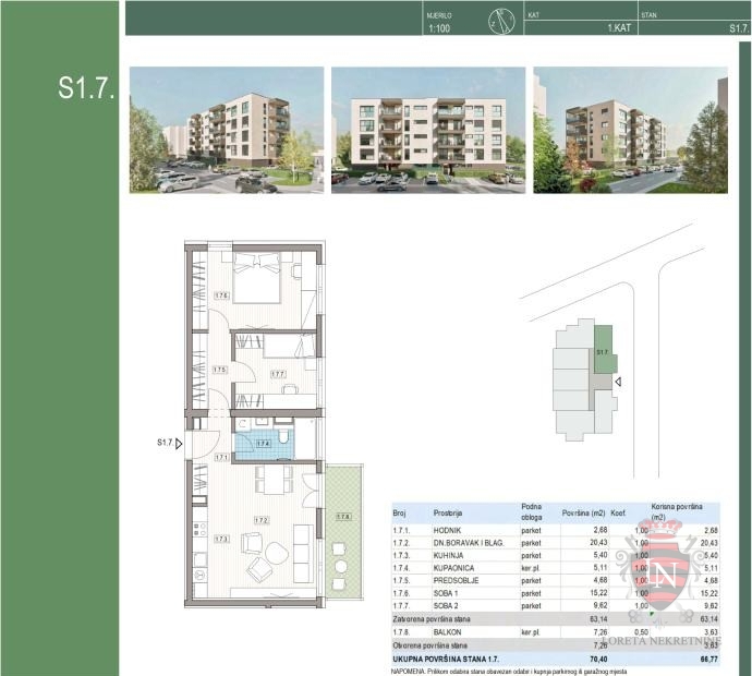 Apartmán Na predaj - KRAPINSKO-ZAGORSKA KRAPINSKE TOPLICE
