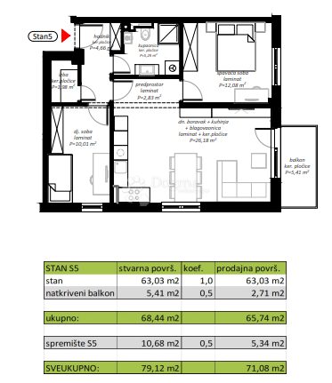 Apartmán Na prodej - Varaždinska Novi Marof - foto 2/7