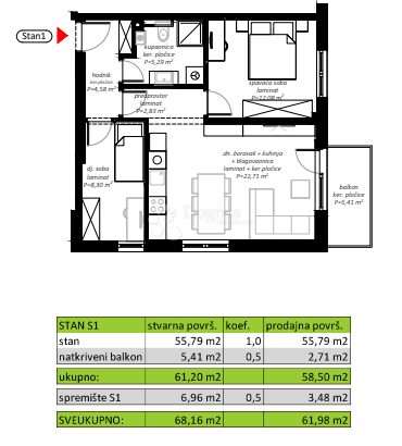Appartement À vendre - Varaždinska Novi Marof - foto 2/5