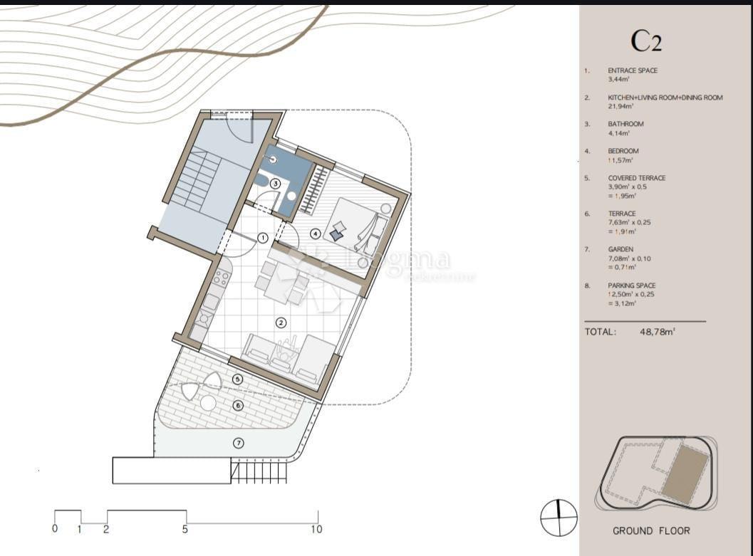 Apartment Zu verkaufen - ŠIBENSKO-KNINSKA ROGOZNICA