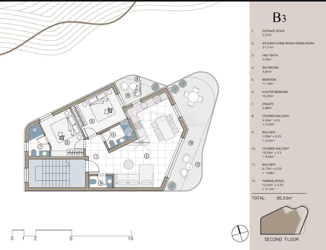 Apartment Zu verkaufen - ŠIBENSKO-KNINSKA ROGOZNICA