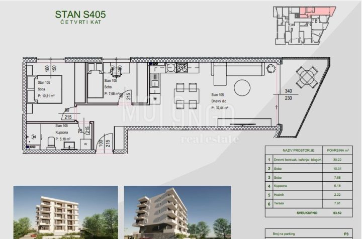 Apartma Naprodaj - Primorsko-goranska Rijeka - foto 3/3