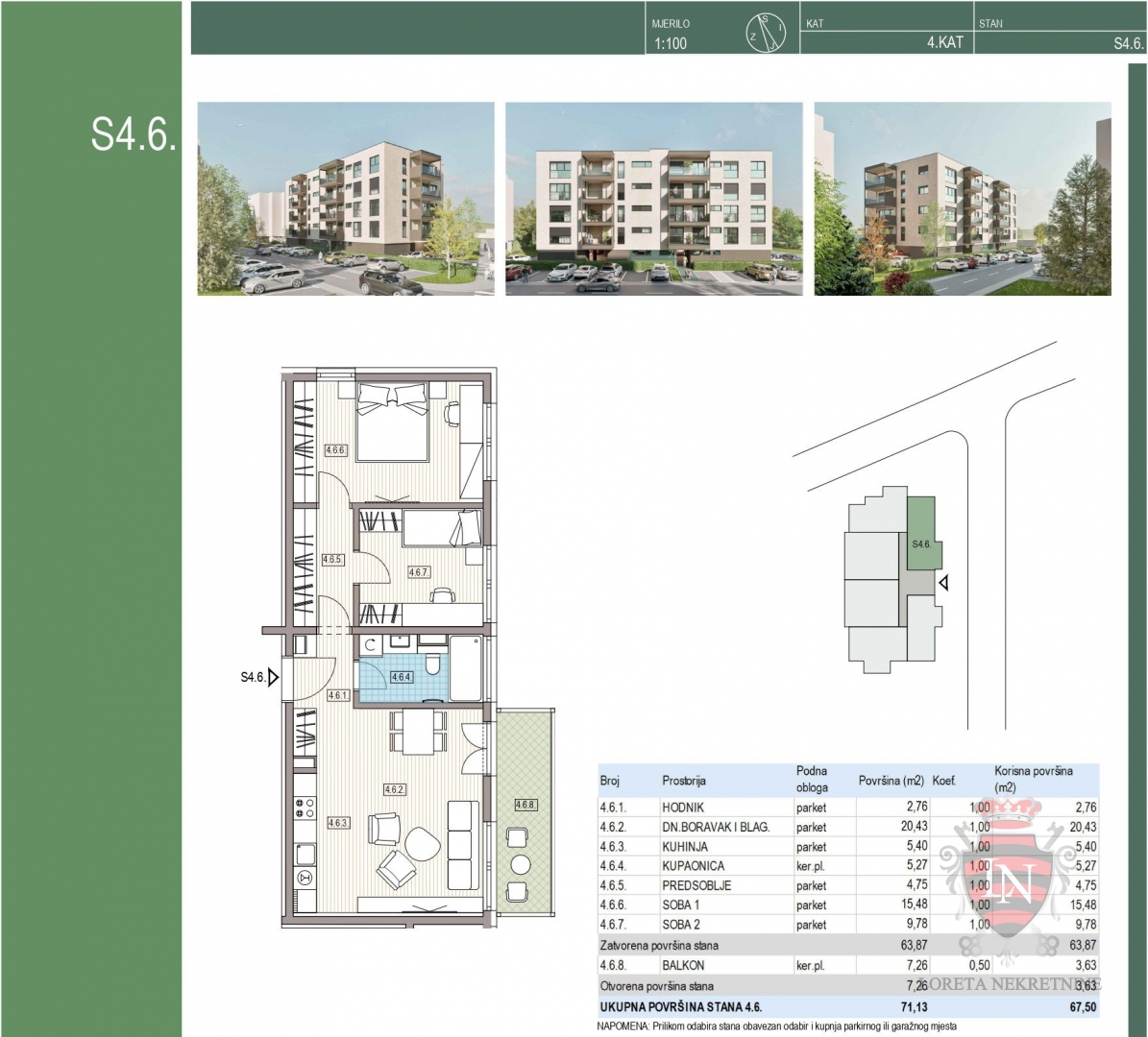 Flat For sale - KRAPINSKO-ZAGORSKA KRAPINSKE TOPLICE