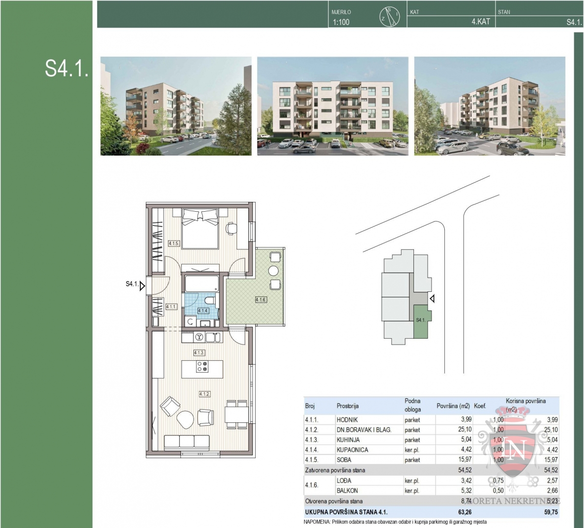 Apartment Zu verkaufen - KRAPINSKO-ZAGORSKA KRAPINSKE TOPLICE
