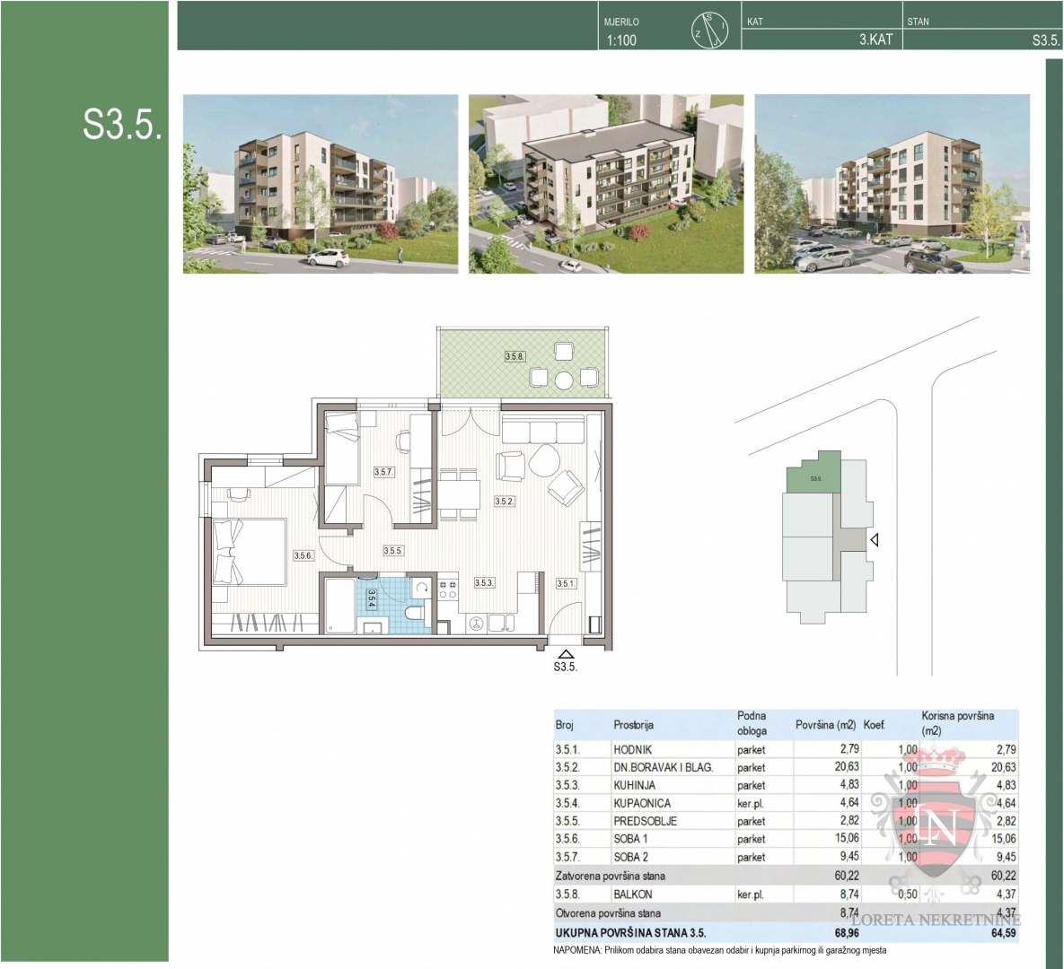 Apartmán Na prodej - KRAPINSKO-ZAGORSKA KRAPINSKE TOPLICE