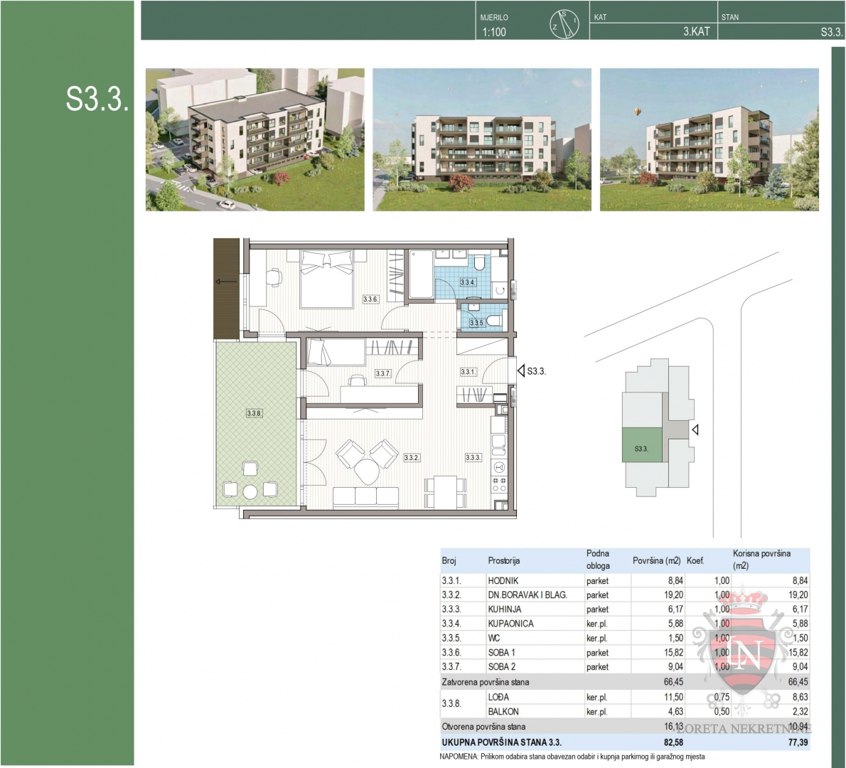 Apartma Na predaj - KRAPINSKO-ZAGORSKA KRAPINSKE TOPLICE