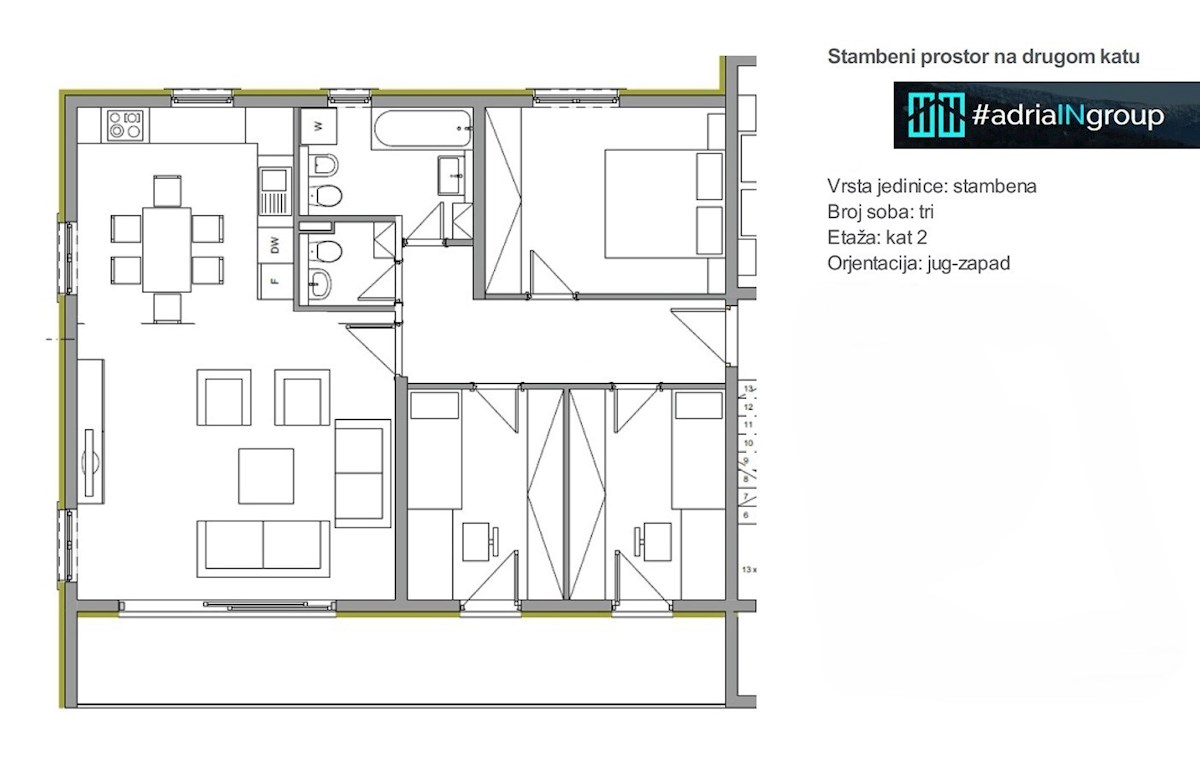Flat For sale - SPLITSKO-DALMATINSKA PODSTRANA